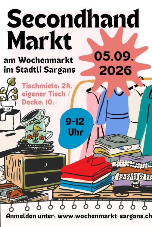 Flyer Secondhandmarkt 05.09.2026
